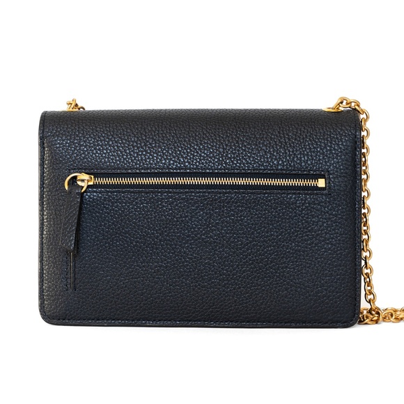 Mulberry Small Darley Night Sky Leather Crossbody Full Chain Strap - Picture 2 of 9